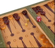 Crisloid Legacy Hops Tournament 21-inch Attaché Backgammon Set