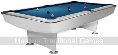 Dynamic II American Style Slate Bed Pool Table - 7ft