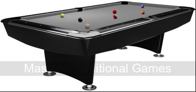 Dynamic II American Style Slate Bed Pool Table - 9ft