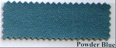 Simonis 861 Pool Table Cloth - Bed & Cushion Cut - Powder Blue - 7ft