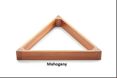 15 Ball Snooker Triangle - Range of Size and Colour