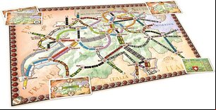 Ticket to Ride: India & Switzerland Map Pack Expansion