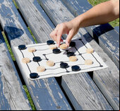 Medieval Nine Mens Morris (Cloth Board Game in Box)