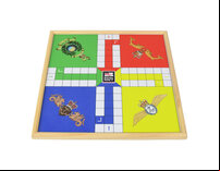 Wooden Uckers Game