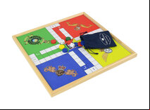 Wooden Uckers Game