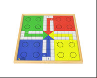 Wooden Uckers Game