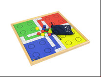 Wooden Uckers Game