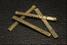 Senet - Ancient Egyptian Board Game - Metal Pieces