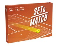 Set and Match - Table Top Disc Flick Tennis Game