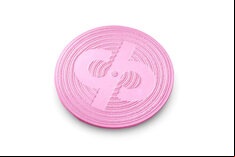 Drakes Pride Crown Green Rubber Footer Mat (non-slip) - Pink