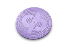Drakes Pride Crown Green Rubber Footer Mat (non-slip) - Purple