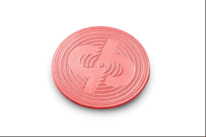 Drakes Pride Crown Green Rubber Footer Mat (non-slip) - Red