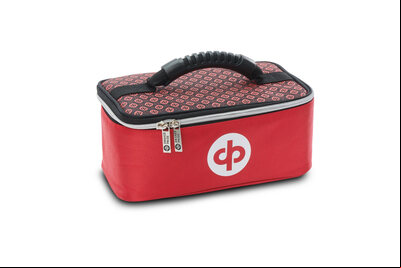 Drakes Pride Dual Two Bowls Bag - Red