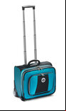 Drakes Pride Low Roller Trolley Bag - Aqua