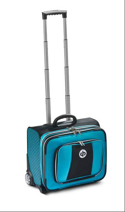 Drakes Pride Low Roller Trolley Bag - Aqua