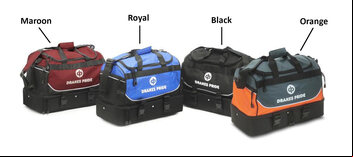 Drakes Pride Pro Maxi Bowls Bag - Maroon & Black