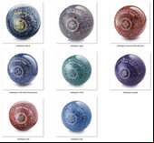 Drakes Pride Pro-50 Bowls - set of 4, Harlequin