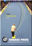 Drakes Pride XP bowls - Brown, Gripped (Set of 4)