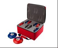 Kurling Stones Set (4 Red & 4 Blue in Carry Case)