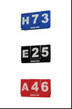 Replacement Set of Numbers for Upright Deluxe Double Sided Scoreframe