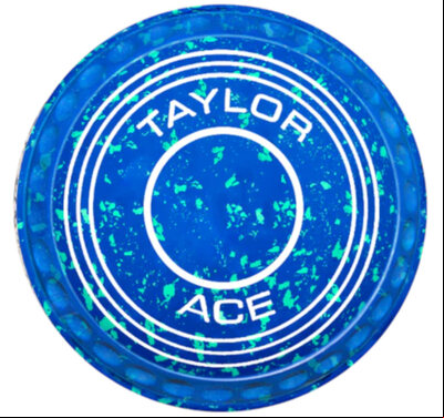 Taylor ACE Coloured Blue Mint - Set of 4, Heavy, Size 2, Progrip