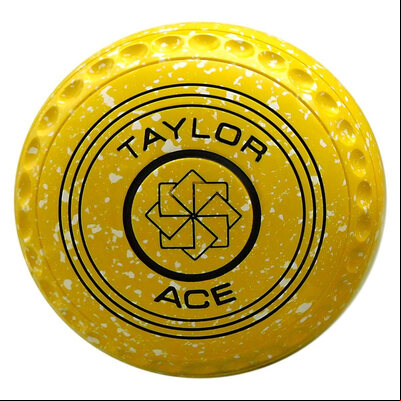 Taylor ACE Coloured Lemon Sherbet - Set of 4, Heavy, Size 2, Progrip