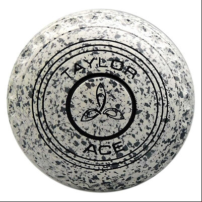 Taylor ACE Coloured Bowls White Steel - Set of 4, Heavy, Size 2, Progrip