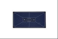Poker Mat - Blue (120x60cm)