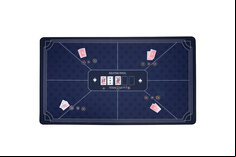 Poker Mat - Blue (140x80cm)