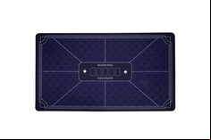 Poker Mat - Blue (140x80cm)