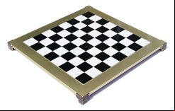 Manopoulos Medieval Knights Metal Chess Set
