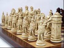 Berkeley Chess Ancient Rome Ornamental Chess Set (Board not included)