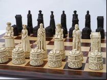 Berkeley Chess Scottish Themed Ornamental Chess Set (Board not included)