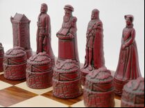 Berkeley Chess Scottish Themed Ornamental Chess Set (Board not included)