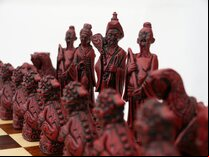 Berkeley Chess Mandarin Ornamental Chess Set (Board not included)