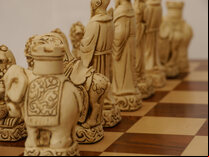Berkeley Chess Mandarin Ornamental Chess Set (Board not included)