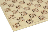 Decorative Folding Chess Board by Berkeley Chess - 2 inch Squares