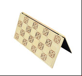 Decorative Folding Chess Board by Berkeley Chess - 2 inch Squares