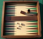 Italfama Chess & Backgammon Table (58cm)