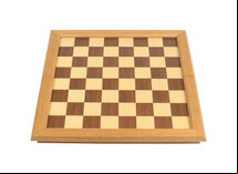 Wooden Chess Set with Folding Board & Storage