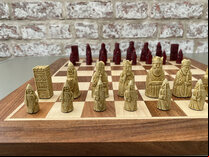 Mini Isle of Lewis Chess Set by Berkeley Chess with 2 inch King