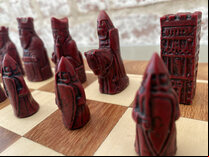 Mini Isle of Lewis Chess Set by Berkeley Chess with 2 inch King