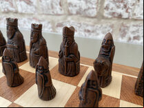 Mini Isle of Lewis Chess Set by Berkeley Chess with 2 inch King