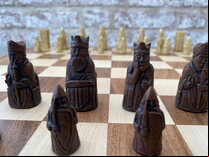 Mini Isle of Lewis Chess Set by Berkeley Chess with 2 inch King