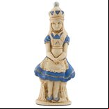 SAC Alice in Wonderland Chess Set, Hand-Painted (without board)