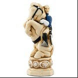 SAC American Civil War Chess Set, Hand-Painted (without board)
