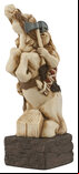SAC Viking Chess Set, Hand-Painted (without board)