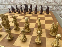 Sea Life Berkeley Chess Set with 3.75 inch King