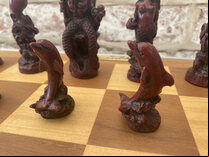 Sea Life Berkeley Chess Set with 3.75 inch King