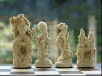 Sea Life Berkeley Chess Set with 3.75 inch King
